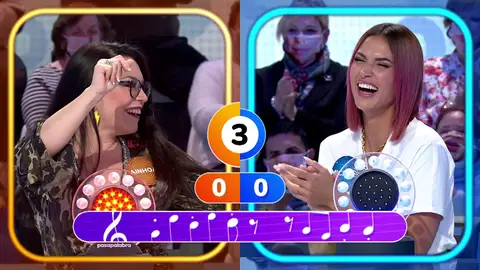 Ainhoa Cantalapiedra desata una fiesta rumbera en ‘Pasapalabra’ al ritmo de ‘Volare’ Ainhoa Cantalapiedra desata una fiesta rumbera en ‘Pasapalabra’ al ritmo de ‘Volare’