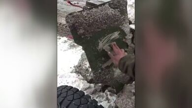Así se las ingenian los soldados ucranianos al captar material militar ruso: borran la 'Z' para no dejar rastro