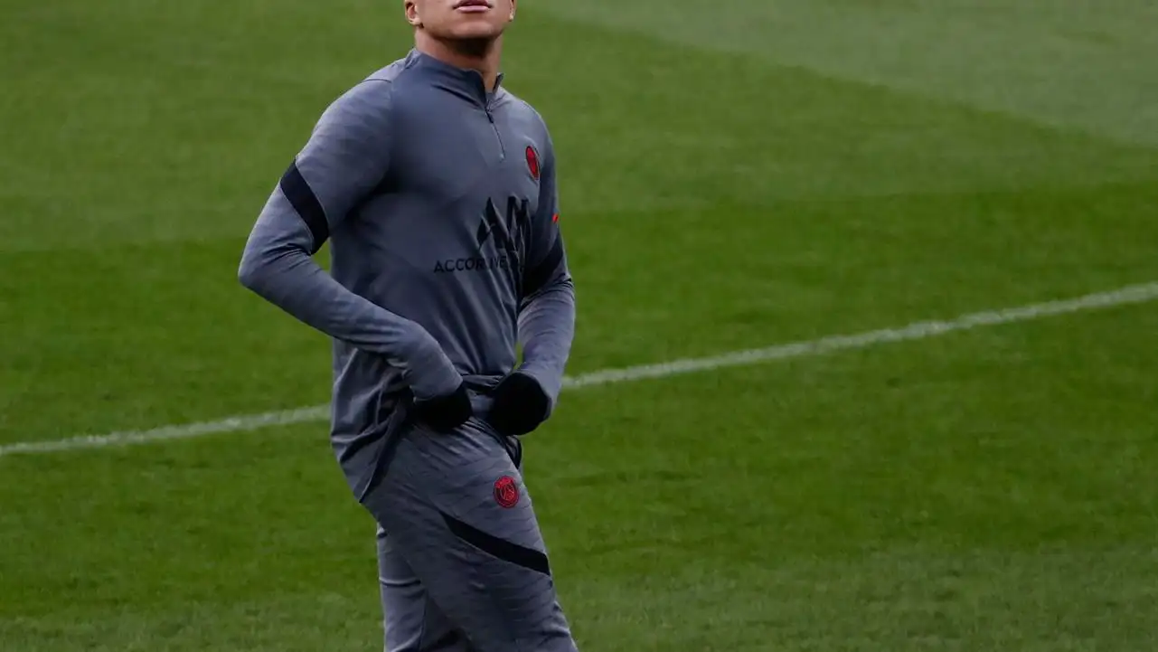 La cara de Mbappé al pisar el Bernabéu La cara de Mbappé al pisar el Bernabéu