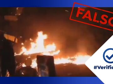 El vídeo de civiles de Ucrania enfrentándose a las tropas de Rusia en Kiev con bombas caseras