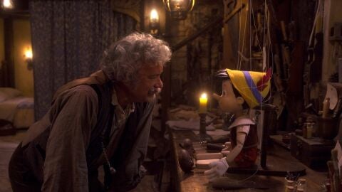 Tom Hanks en 'Pinocchio'