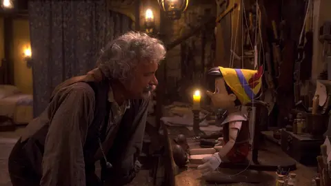 Tom Hanks en 'Pinocchio' Tom Hanks en 'Pinocchio'