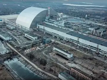 Imagen de archivo de la planta nuclear de Chernóbil en Ucrania