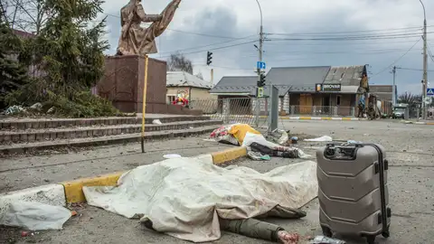 Fallecidos cuando intentaban huir de Irpin Fallecidos cuando intentaban huir de Irpin