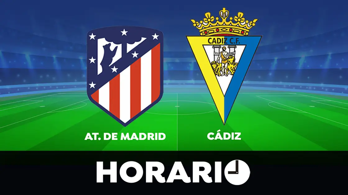 Atl&eacute;tico de Madrid - C&aacute;diz: Horario y d&oacute;nde ver el partido de la Liga Santander