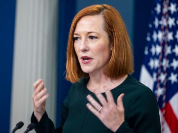 La portavoz de la Casa Blana, Jenn Psaki