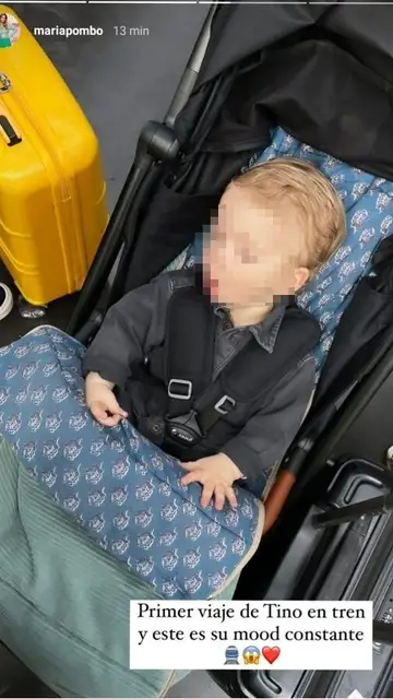 Martín, el hijo de María Pombo Martín, el hijo de María Pombo