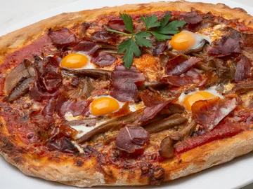 Pizza setas Pizza setas