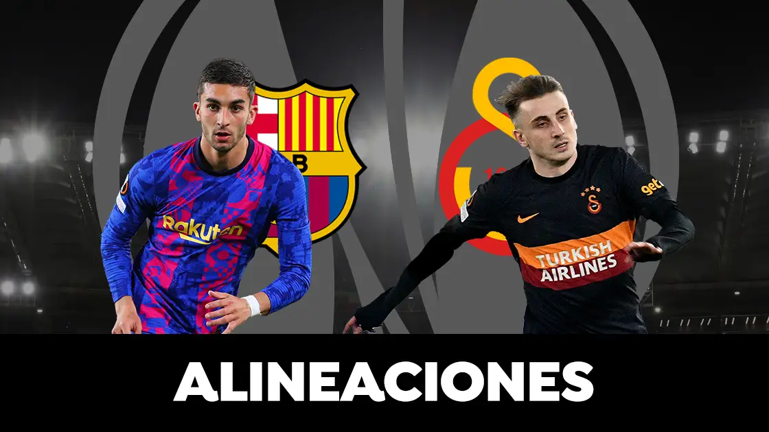 Alineaci&oacute;n del Barcelona hoy contra el Galatasaray en el partido de la Europa League 