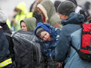 Refugiados ucranianos Refugiados ucranianos