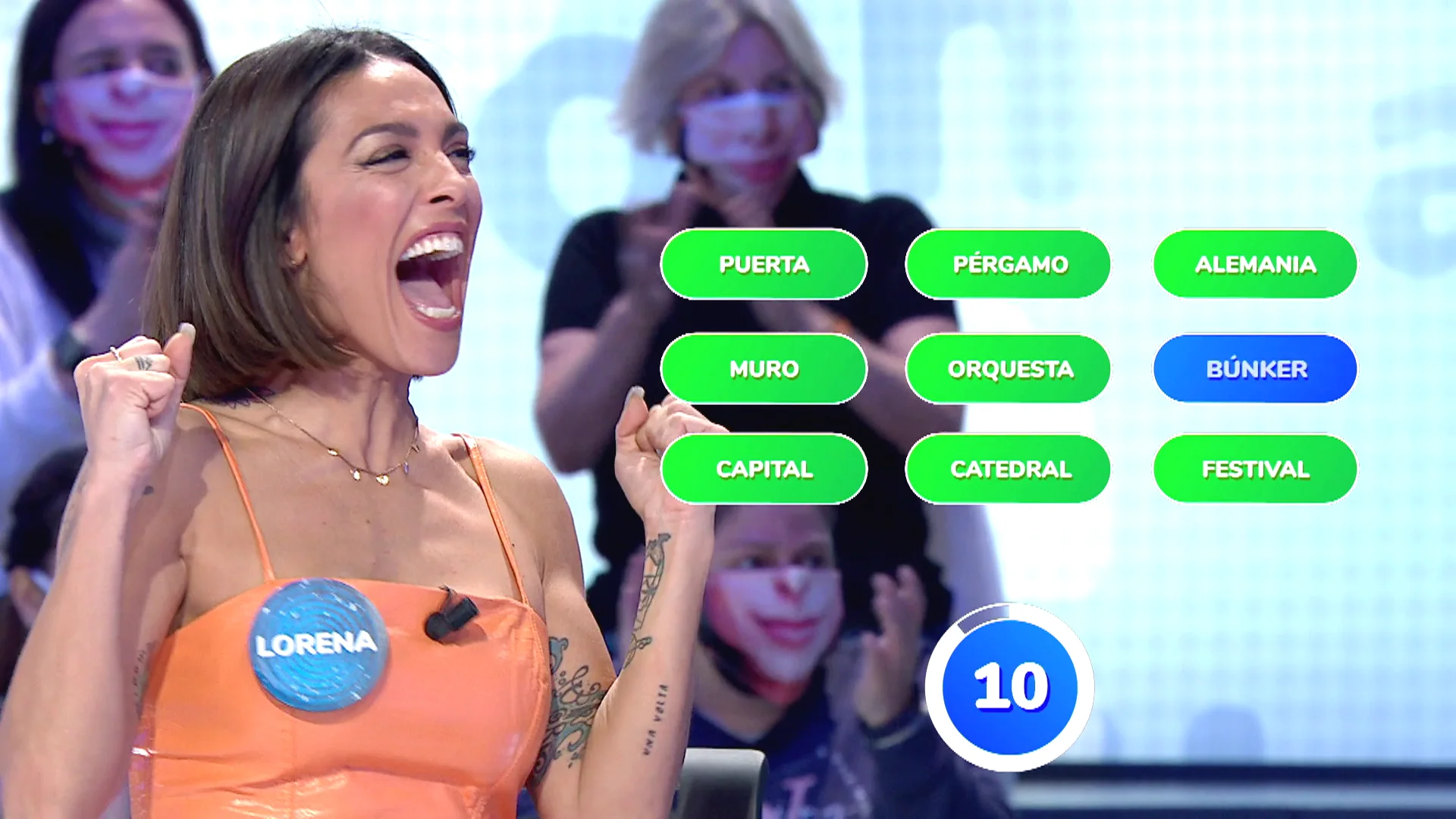 La tremenda celebraci&oacute;n de Lorena Castell al completar el &lsquo;&iquest;D&oacute;nde Est&aacute;n?&rsquo; para Jaime