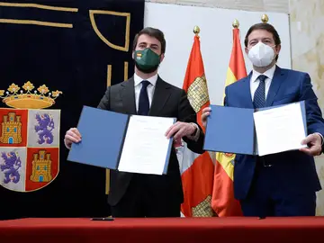 Alfonso Fernández Mañueco y Juan García-Gallardo Alfonso Fernández Mañueco y Juan García-Gallardo