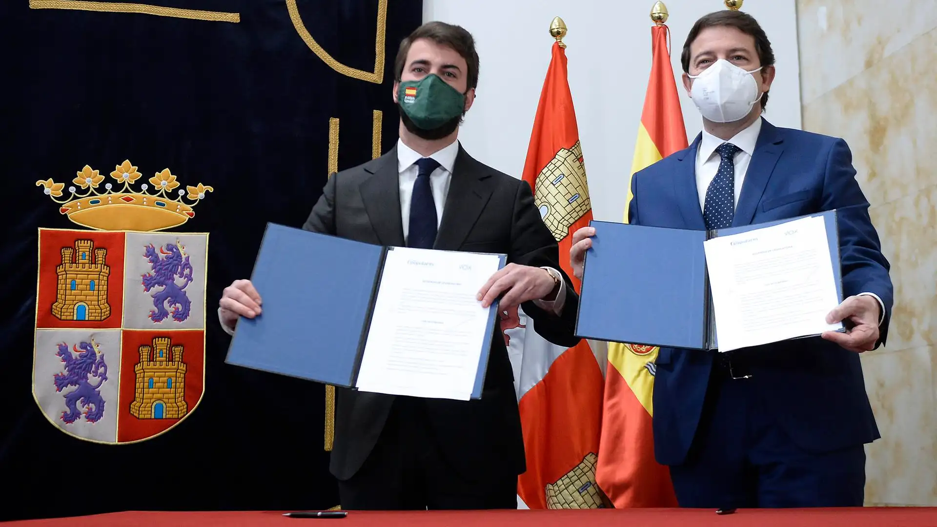 Alfonso Fern&aacute;ndez Ma&ntilde;ueco y Juan Garc&iacute;a-Gallardo