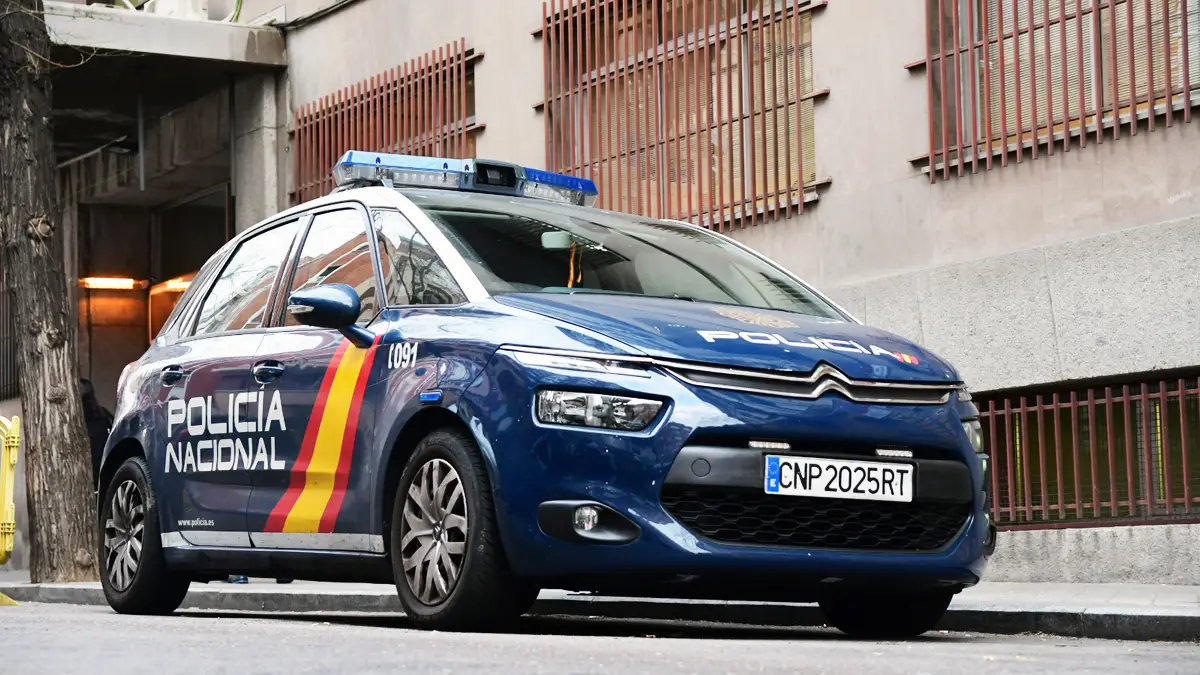 Coche de Polic&iacute;a Nacional