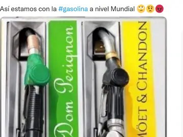 Meme por la subida del precio de los carburantes Meme por la subida del precio de los carburantes