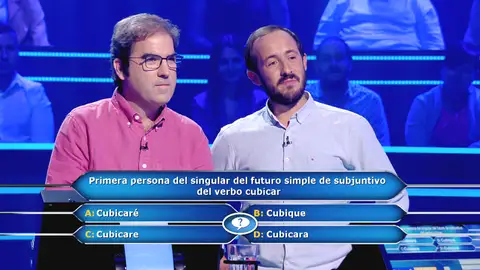 “Espero que no nos mate tu madre”: Filete confía en Polín con la lengua en ‘¿Quién quiere ser millonario?’ “Espero que no nos mate tu madre”: Filete confía en Polín con la lengua en ‘¿Quién quiere ser millonario?’