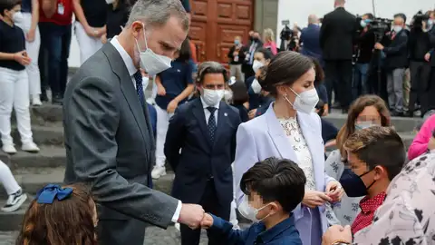 Acto de homenaje al pueblo de La Palma por su conducta ejemplar Acto de homenaje al pueblo de La Palma por su conducta ejemplar