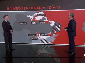 El análisis del almirante Juan Rodríguez Garat, sobre la actuación Rusia en Ucrania: "No hay ninguna estrategia"