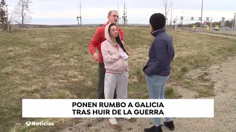 Camino a una nueva vida tras huir de Ucrania Camino a una nueva vida tras huir de Ucrania