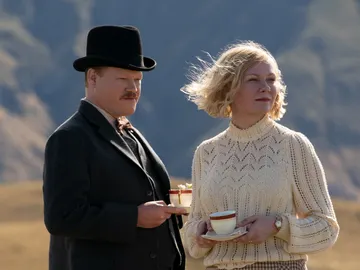 Kirsten Dunst y Jesse Plemons en 'El poder del perro' Kirsten Dunst y Jesse Plemons en 'El poder del perro'