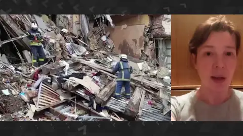 Yulia Pidipryhora cuenta cómo está Kiev Yulia Pidipryhora cuenta cómo está Kiev