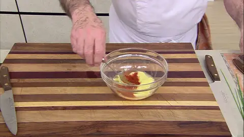 Una vinagreta distinta para la ensalada de garbanzos Una vinagreta distinta para la ensalada de garbanzos