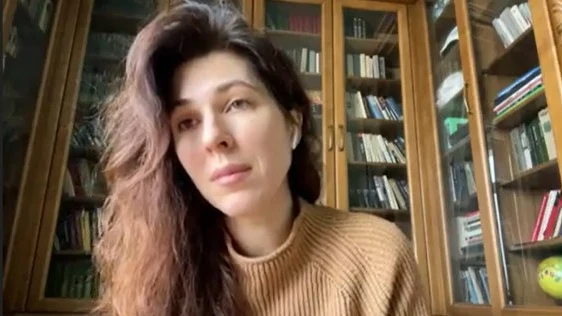 Natasha Ivzhenko, escondida en Ucrania