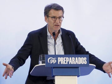 Alberto Núñez Feijóo, presidente de la Xunta de Galicia y candidato a liderar el Partido Popular