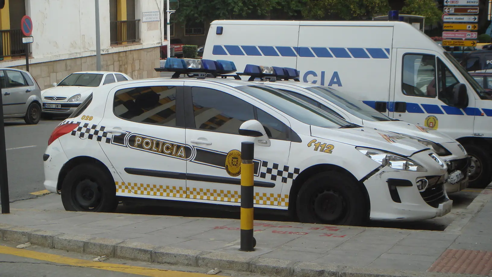 Coche de la Polic&iacute;a 