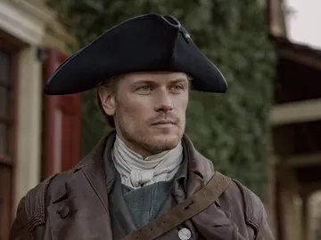 Sam Heughan como Jamie Fraser en 'Outlander' Sam Heughan como Jamie Fraser en 'Outlander'