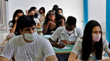 Mascarillas en interiores