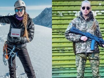 La alpinista Irina Galay