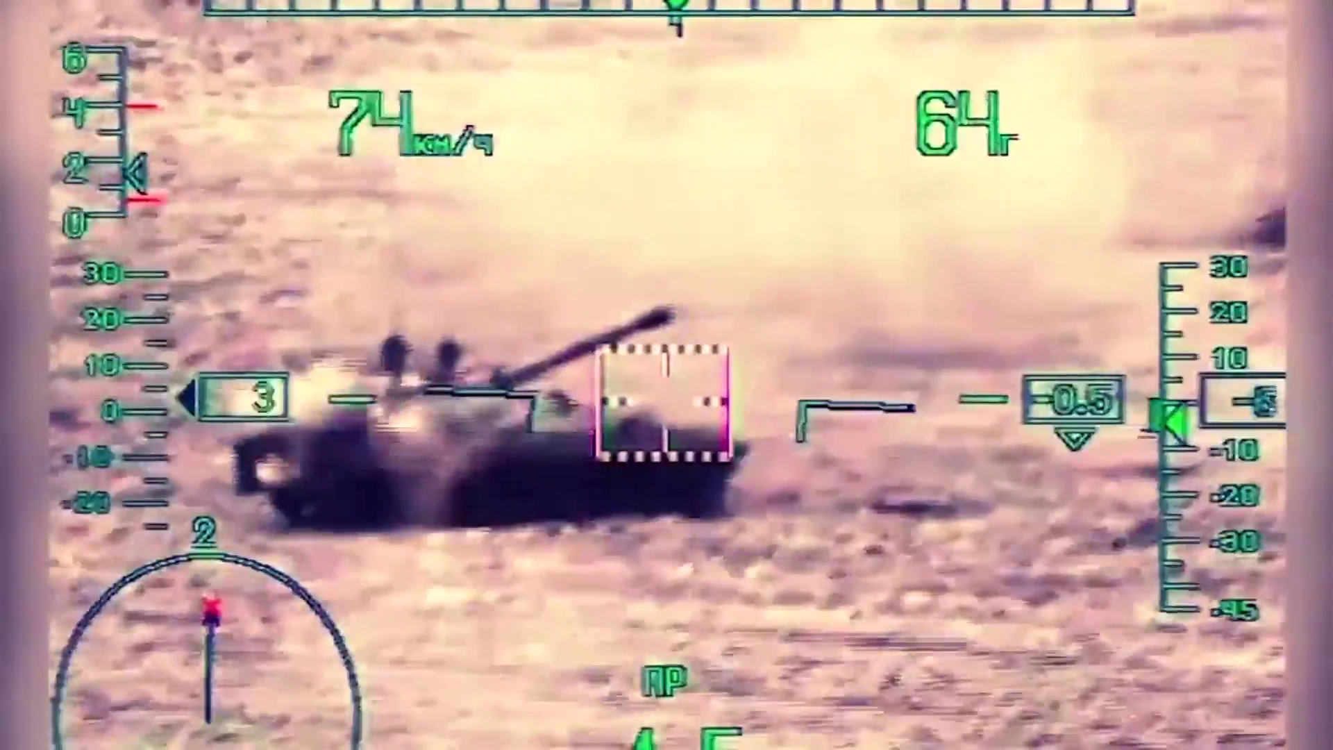 El v&iacute;deo ruso de sus helic&oacute;pteros de combate en acci&oacute;n en la guerra de Ucrania