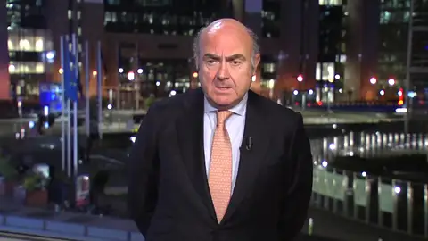 Luis de Guindos, vicepresidente del BCE: "La economía europea no entrará en recesión" Luis de Guindos, vicepresidente del BCE: "La economía europea no entrará en recesión"