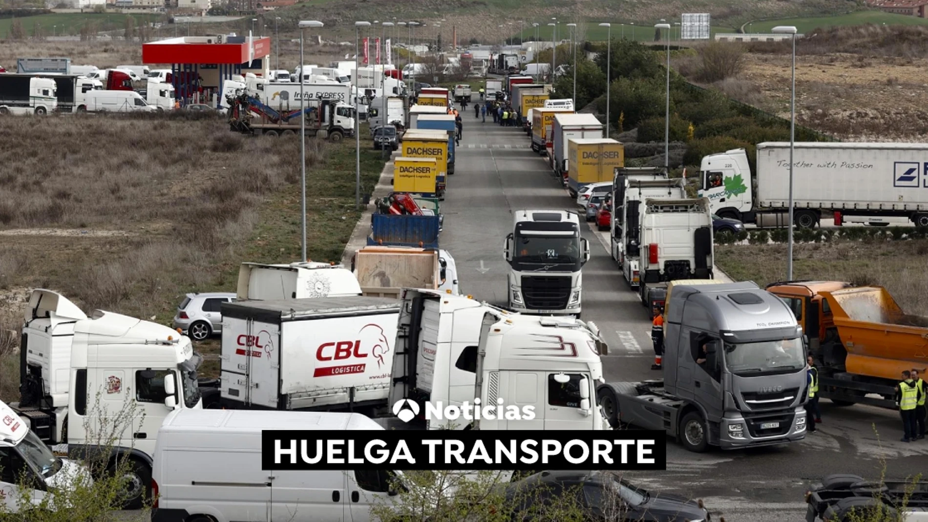 Huelga de transporte hoy, última hora y seguimiento en directo