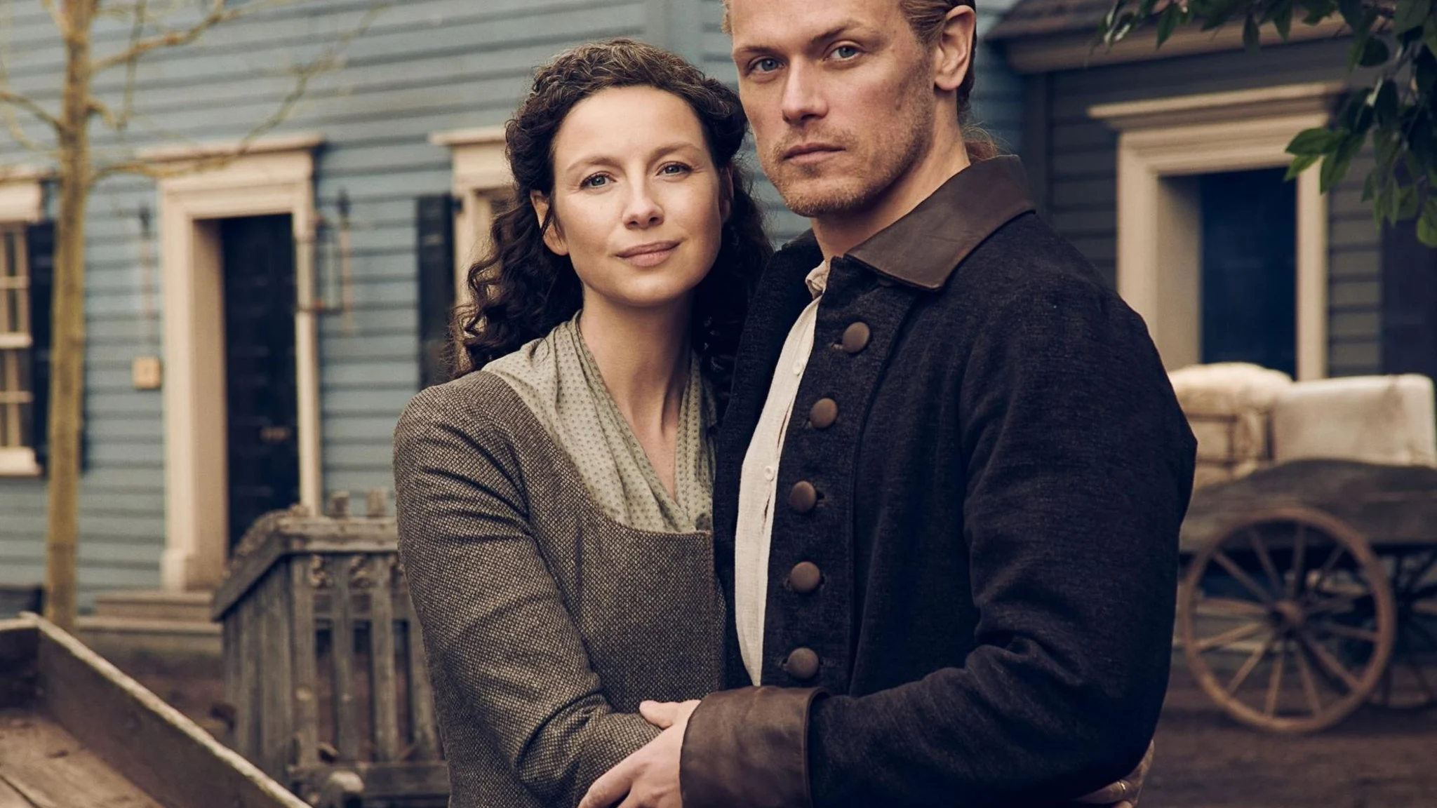 Caitriona Balfe y Sam Heughan en la temporada 6 de 'Outlander' Caitriona Balfe y Sam Heughan en la temporada 6 de 'Outlander'