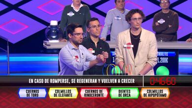 ‘Los ratones’ aseguran 600 euros en ‘¡Boom!’… ¡gracias a los rinocerontes! 