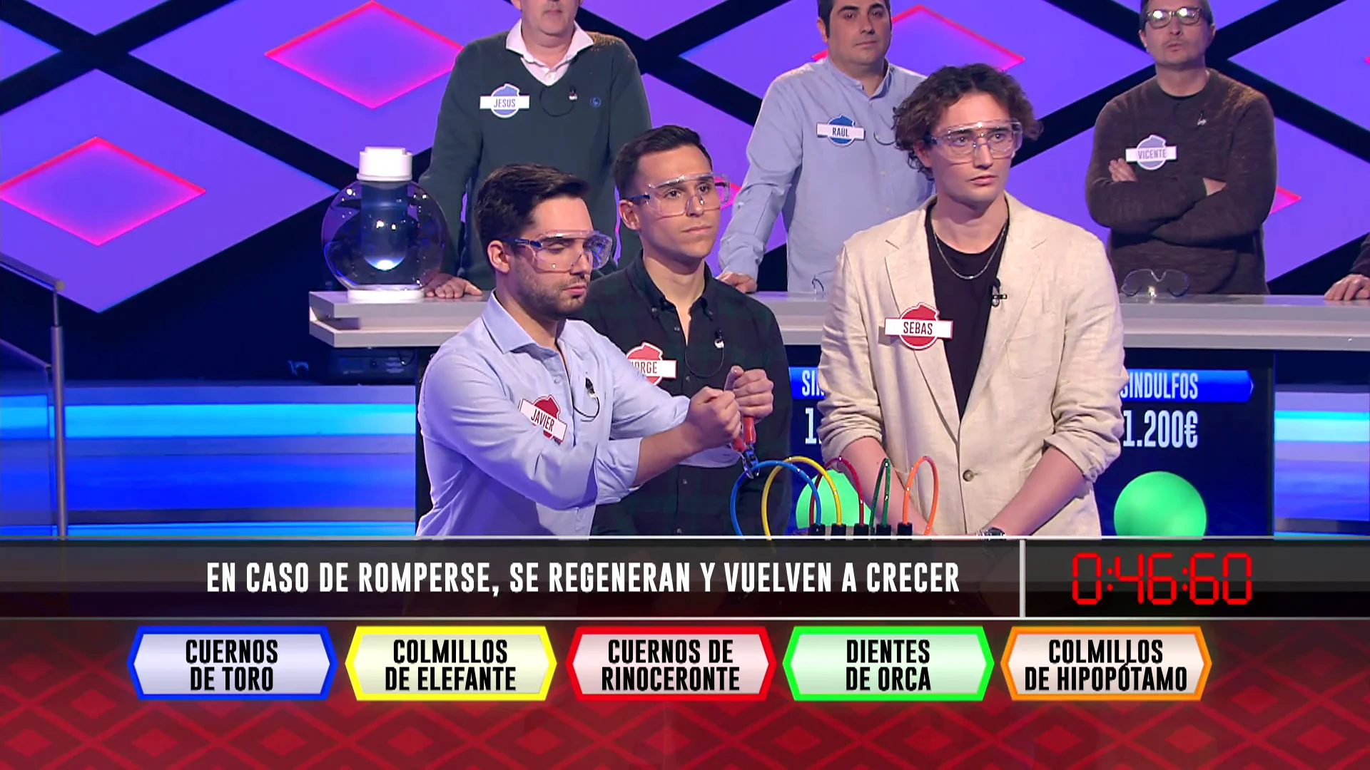 ‘Los ratones’ aseguran 600 euros en ‘¡Boom!’… ¡gracias a los rinocerontes! ‘Los ratones’ aseguran 600 euros en ‘¡Boom!’… ¡gracias a los rinocerontes!