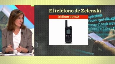 ¿Qué tipo de teléfono usa Zelenski para que no le localicen las fuerzas rusas?