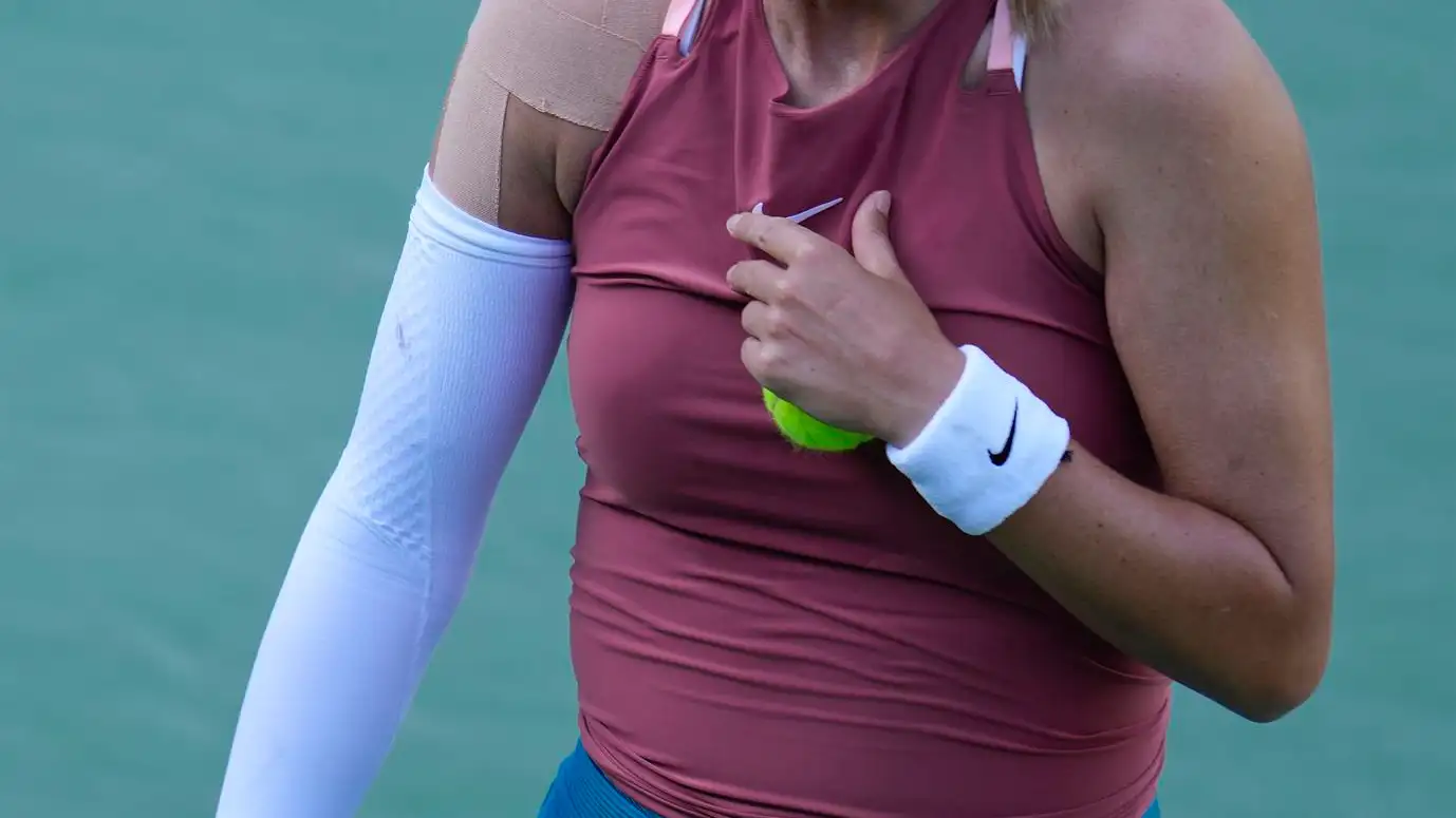 Azarenka rompe a llorar en Indian Wells Azarenka rompe a llorar en Indian Wells