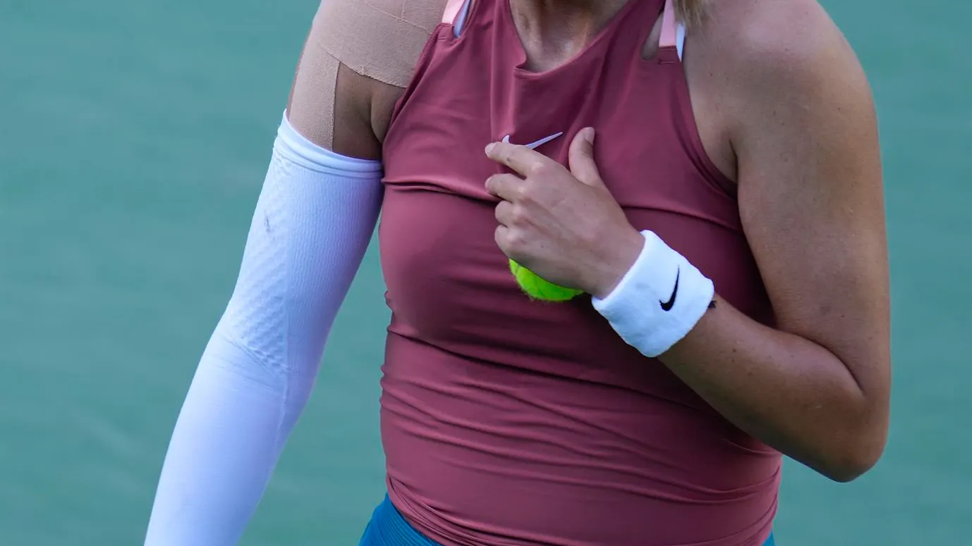 Azarenka rompe a llorar en Indian Wells Azarenka rompe a llorar en Indian Wells