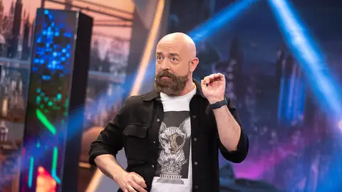 Revive la entrevista completa de Goyo Jiménez en 'El Hormiguero 3.0' en ATRESplayer Humor y talento, de la mano