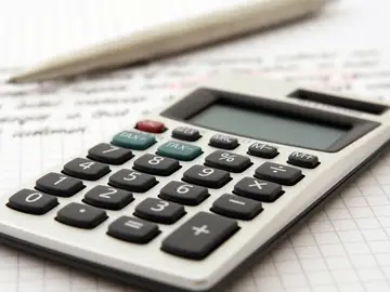 Imagen de una calculadora Imagen de una calculadora