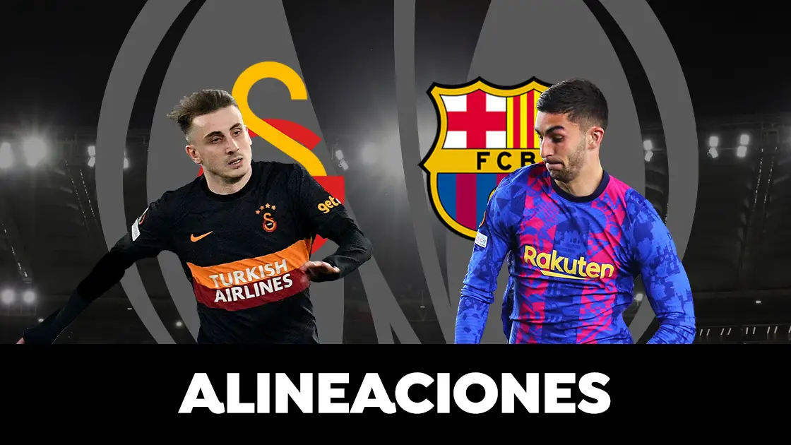 Alineaciones del Galatasaray - Barcelona del partido de vuelta de octavos hoy en Europa League