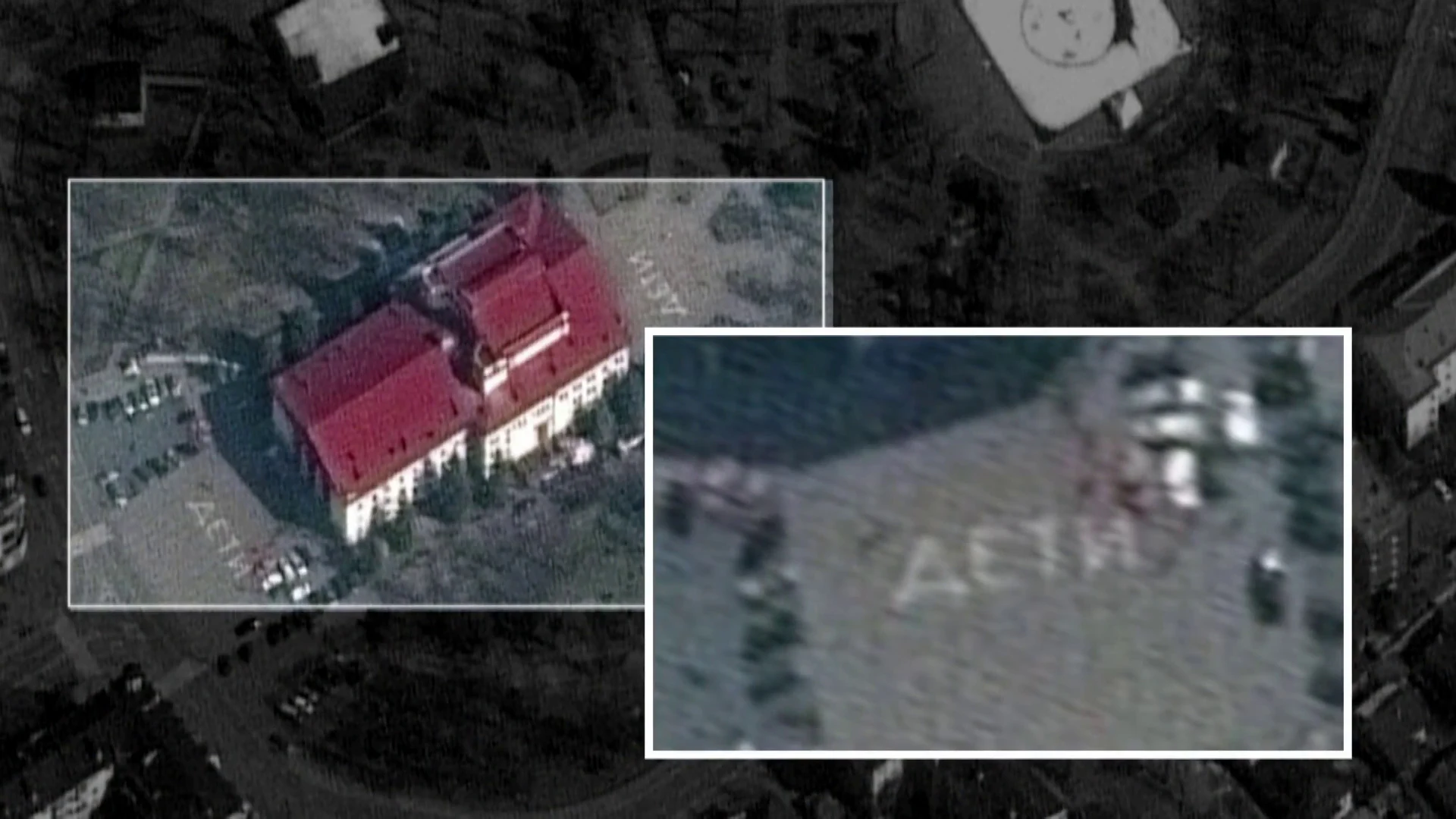 Bombardeo al teatro de refugiados en Mari&uacute;pol: La palabra 'ni&ntilde;os' se pod&iacute;a leer desde el cielo