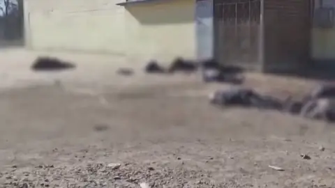 Un tiroteo ruso en la cola de una panadería de Chernigov deja al menos 10 muertos Un tiroteo ruso en la cola de una panadería de Chernigov deja al menos 10 muertos