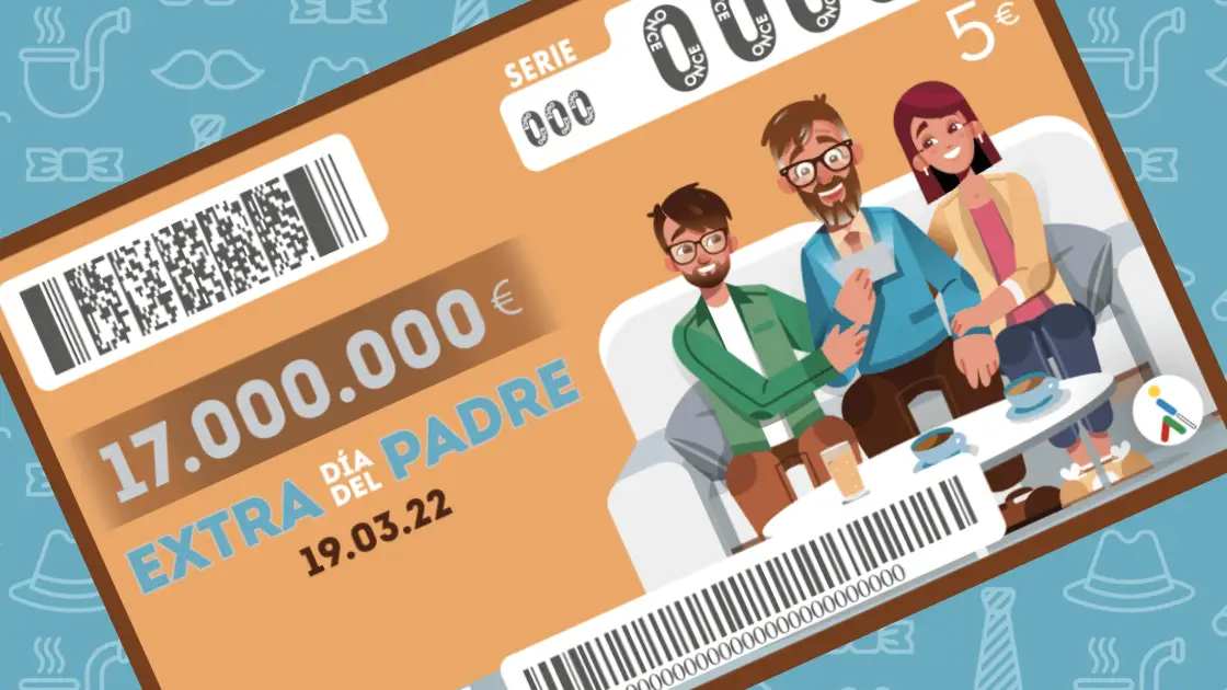 Sorteo Extra del Día del Padre de la ONCE 2022 Sorteo Extra del Día del Padre de la ONCE 2022