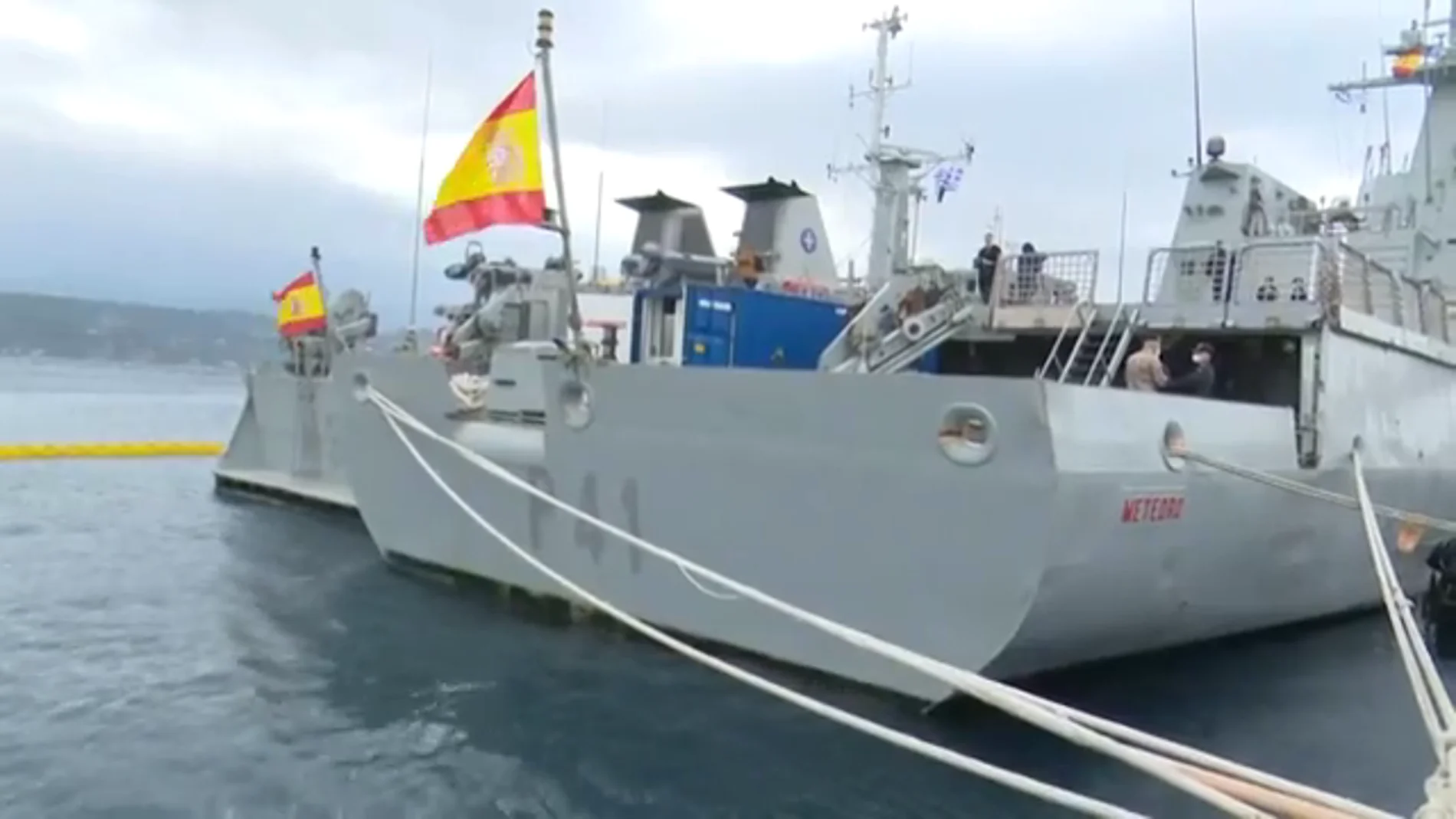 El despliegue español en la misión de la OTAN de vigilancia del Mar Mediterráneo