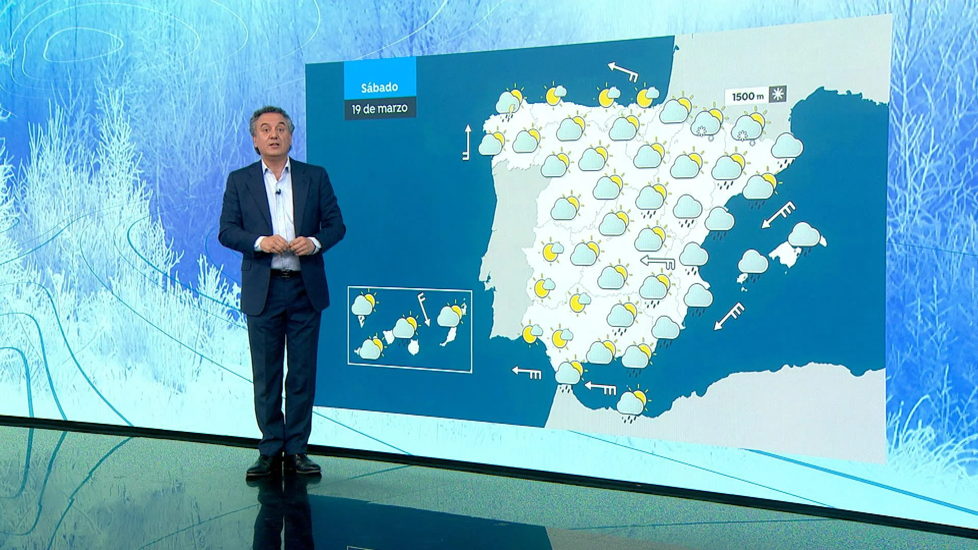La calima se aleja para dar paso a la primavera