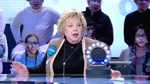 El entrañable gesto con el que Karina se gana el corazón de ‘Pasapalabra’ El entrañable gesto con el que Karina se gana el corazón de ‘Pasapalabra’